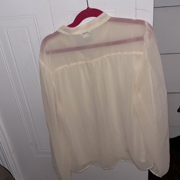 Cream button down - Picture 4 of 4